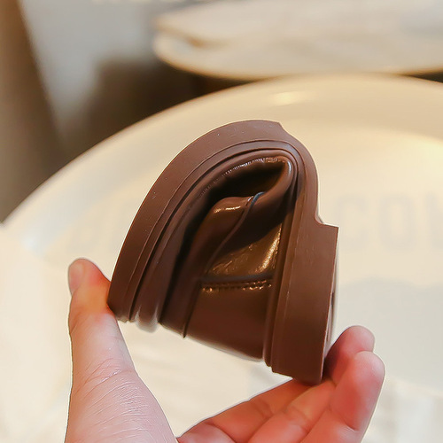 Children's leather shoes 2024 spring and autumn new Korean style college style single shoes anti-slip soft soles slip-on children's loafers for girls