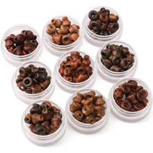 木质花瓶佛塔黑檀崖柏金丝檀木珠散珠子 手工DIY手串手链饰品配件