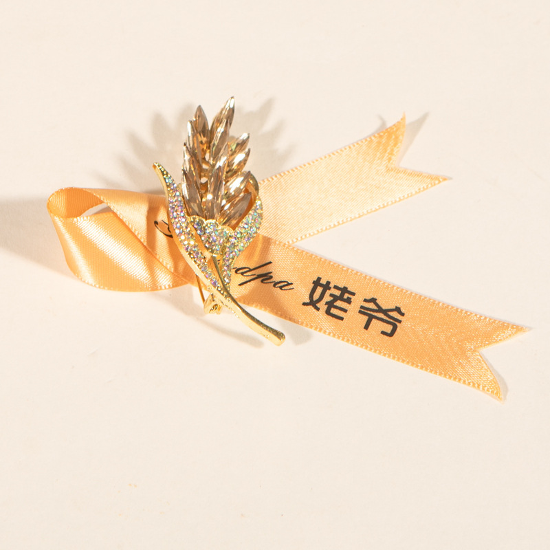結婚胸花結婚式セット家族新郎新婦結婚式襟花両親高級感花嫁ブローチ|undefined