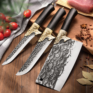 Forging faucet kitchen knife professional meat knife bone knife special knife for slaughter pig slaughter sheep knife kitchen meat knife