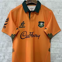 Rugby Jersey 2025 Австралия дома и на выезде оливковый мяч футболка мужской толстовка с короткими рукавами