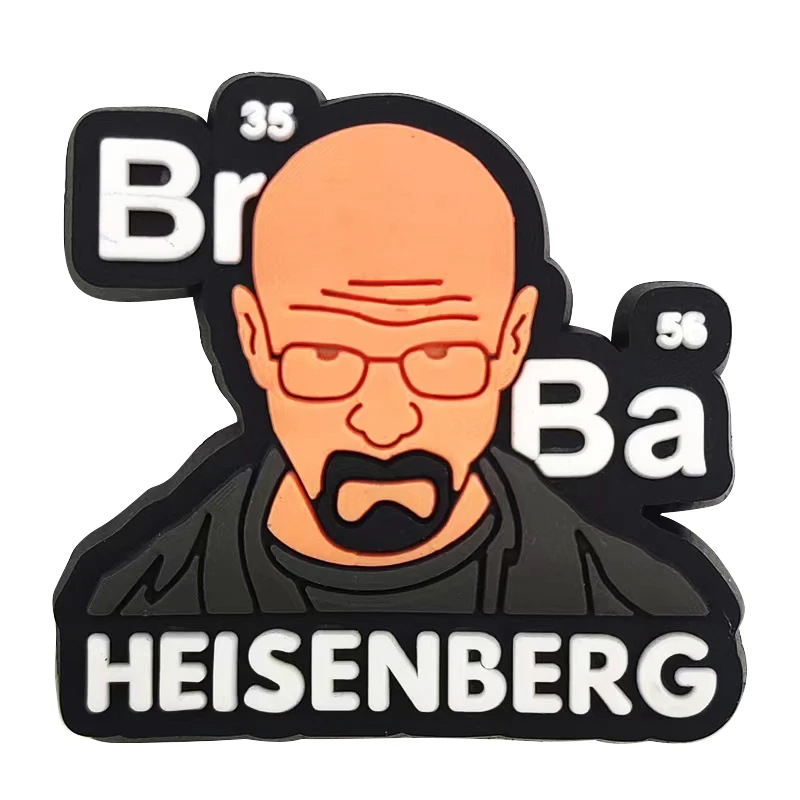 Comercio electrónico transfronterizo al por mayor zapatos de goma suave zapatos de flores accesorios PVC de dibujos animados veneno mortal experto agujero Zapatos de flores hebilla