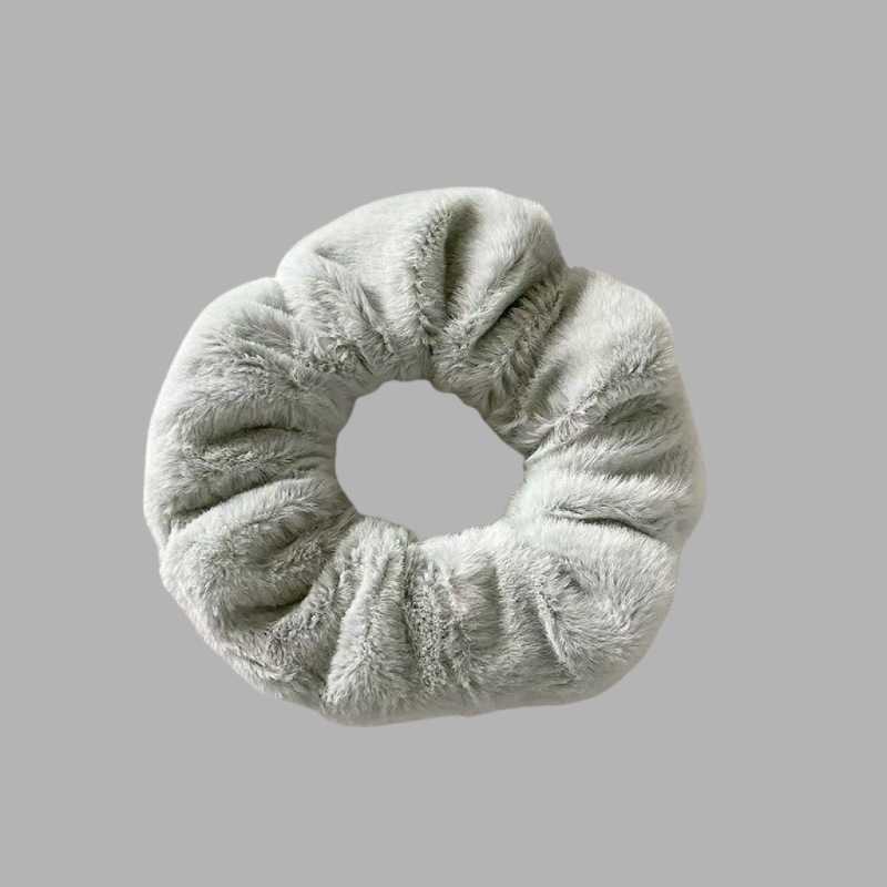 연한 녹색--플러시 머리끈