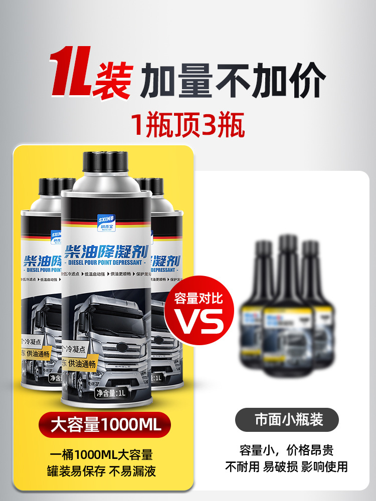 Diesel Anti-Gelling Agent Antifreeze Winter Truck Engine Gasoline Additive Car Antifreeze