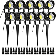 LED草坪灯 户外地插灯防水花园园林灯 COB景观照明灯射灯带连接器