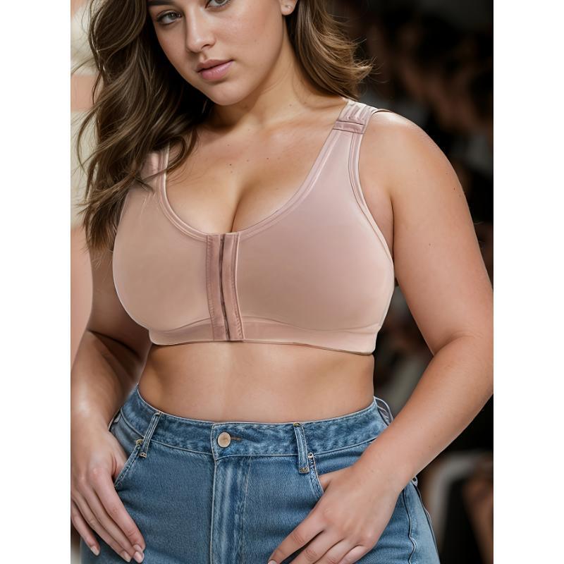 2025 New Cross-Border Dropshipping Elegant Women's Plus Size Front Button Tube Top Underwear Cross-Border Dropshipping 2025 New Cross-Border Dropshipping Elegant Women's Plus Size Front Button Tube Top Underwear Cross-Border Dropshipping