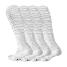 定制超长堆堆袜成人足球袜橄榄球袜加厚缓震任意毛圈全棉高筒袜子