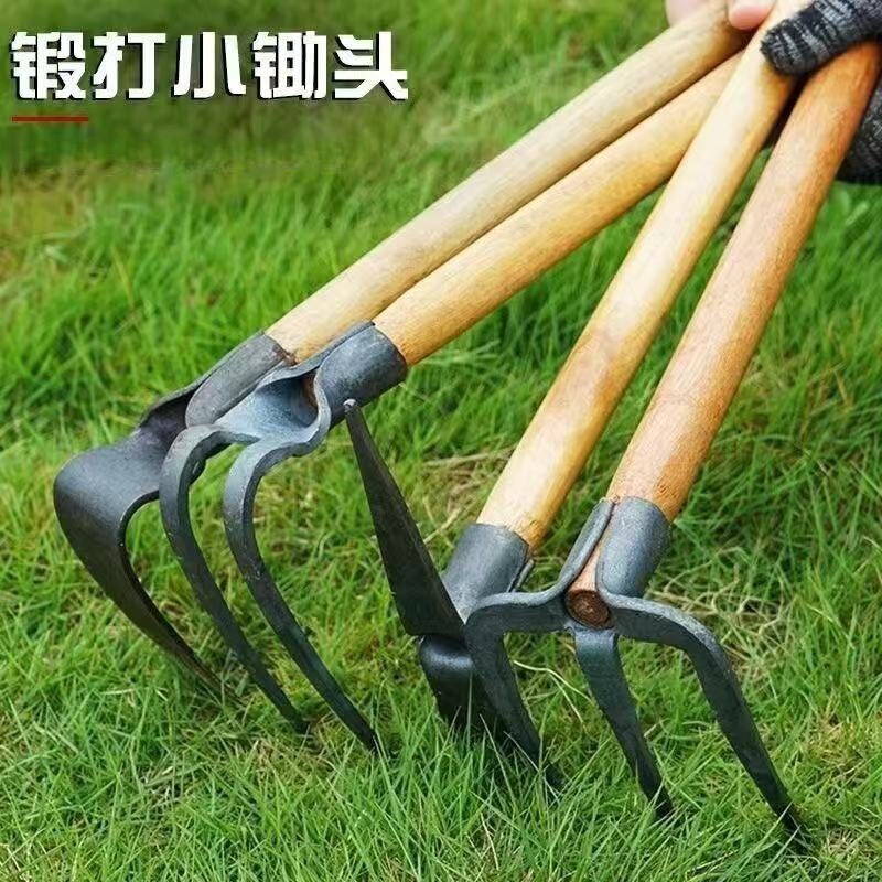 Agricultural Weeding Tools, Flower Planting Tools, Gardening Tools, Gardening Three-Piece Set, Hoe, Tooth Rake, Pickaxe, Sea Fishing Agricultural Weeding Tools, Flower Planting Tools, Gardening Tools, Gardening Three-Piece Set, Hoe, Tooth Rake, Pickaxe, Sea Fishing