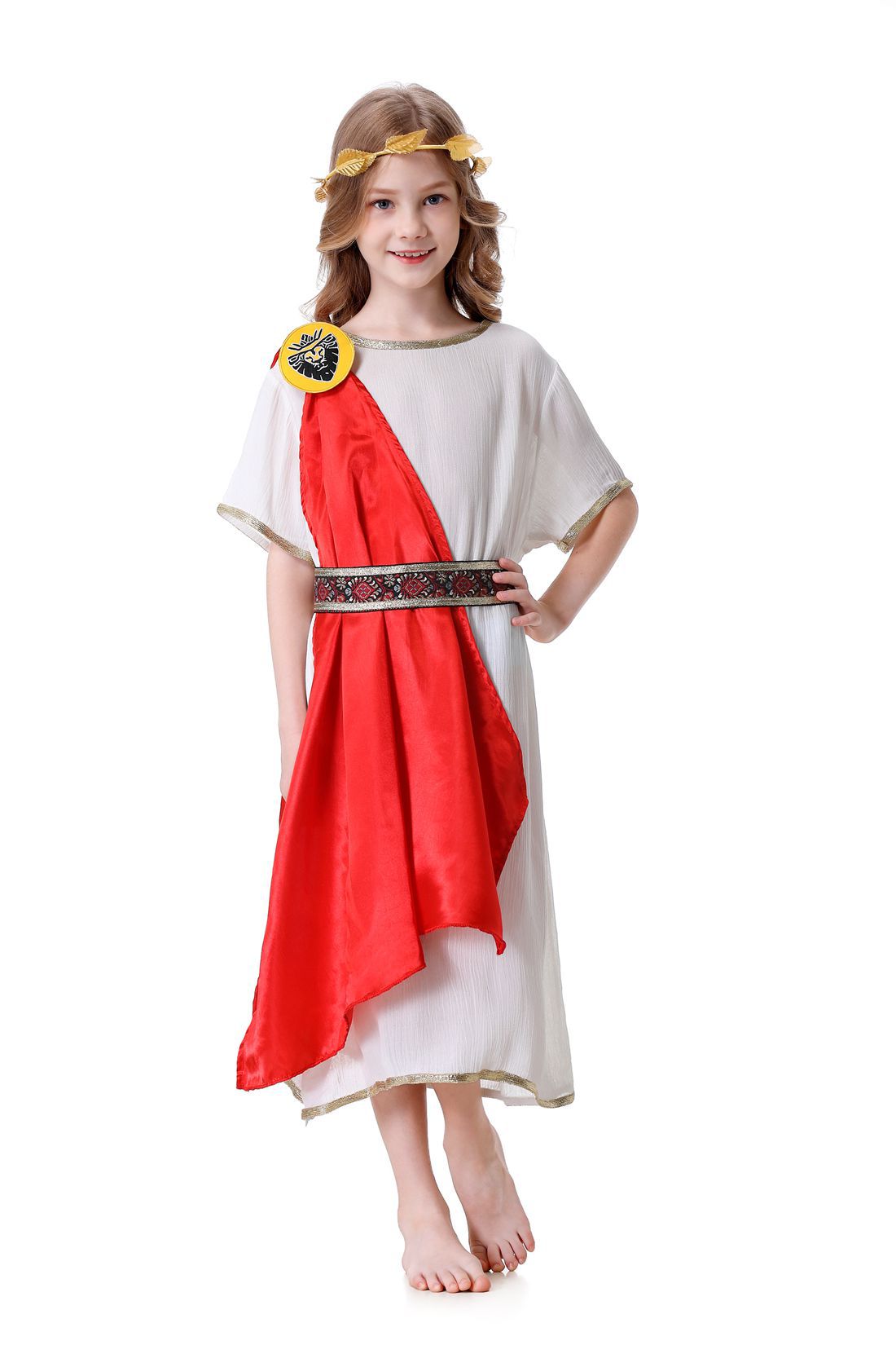 New European American Halloween Costumes: Ancient Greek, Egyptian, Arabian, Roman COS Costumes For Children, Adults, And_ecoleips.com