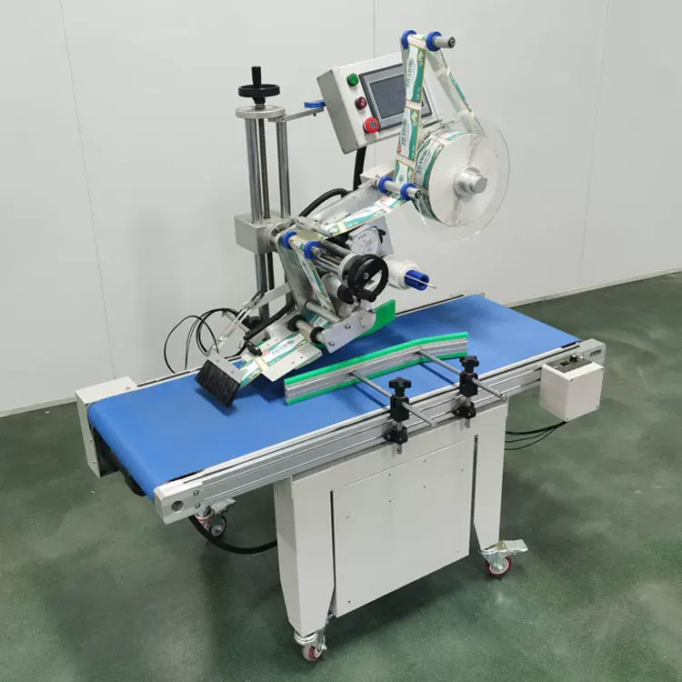 厂家直销全自动平面贴标机纸盒袋装快递单不干胶贴标机标签帖单机