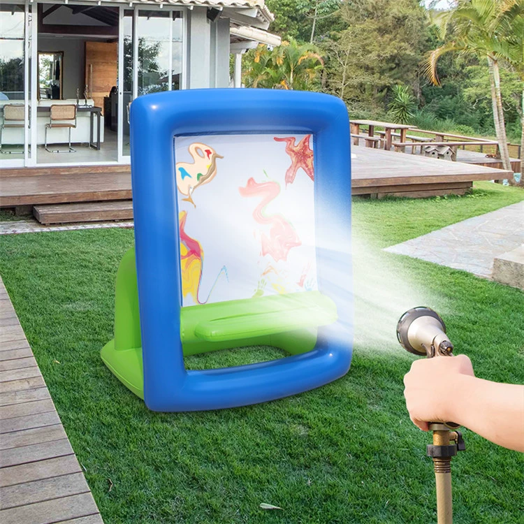 Inflatable drawing board PVC, travel toy, coloring book, Amazon