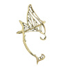 Fashionable accessory, earrings, metal retro ear clips, European style, suitable for import