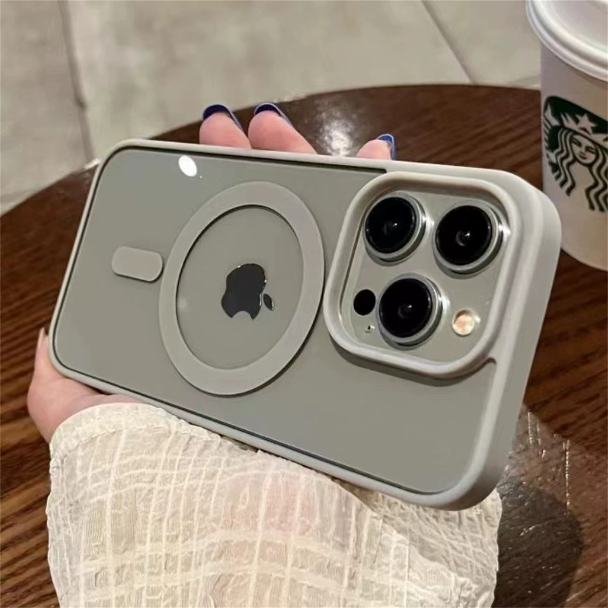 Apple, iPhone 16, защитный чехол, прозрачный акриловый iPhone14 Pro