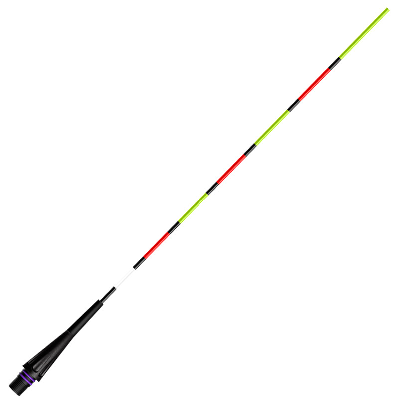 Láser de cola dura LED flotador de cola luminoso día y noche doble gancho de mordida decoloración flotador electrónico de alta sensibilidad pesca nocturna flotador de cola separada