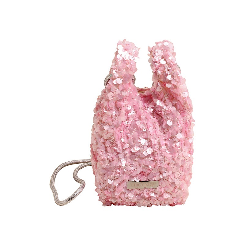 Nicho coreano temperamento de hombro mochila de mujer verano nuevo estilo diario de moda polvillo bolso móvil popular rosa