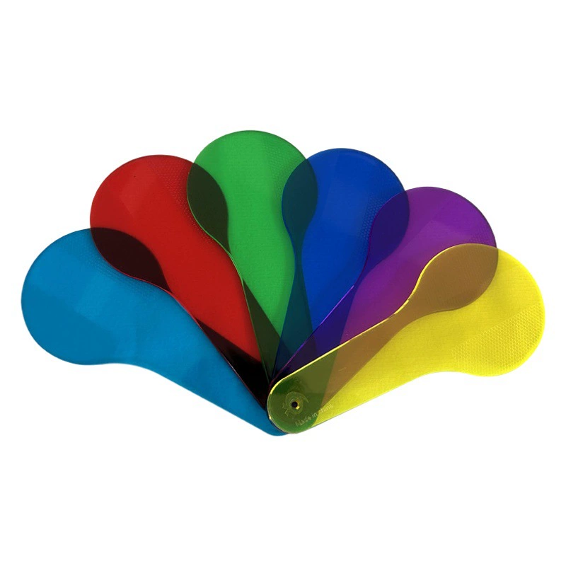 Детская цветная прозрачная пленка три основных цвета наложения 6 цветовых фильтрующих пластин изменение цвета доска детский сад цвет когнитивные учебные пособия