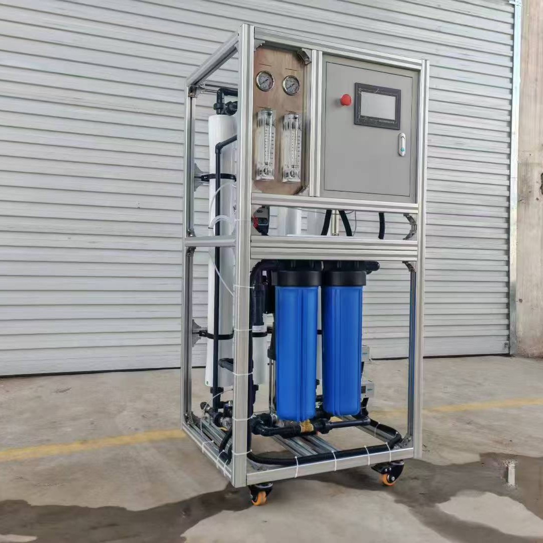 Transfronterizos de una sola etapa de equipos de ósmosis inversa pequeños filtro de elemento de filtro de acero inoxidable purificador de agua purificador de agua directa