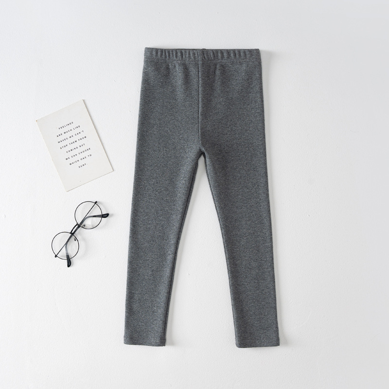 Leggings para niñas primavera y otoño Algodón puro Bebé Ropa exterior medias pantalones largos para niños pantalones para niños slim fit fábrica lote