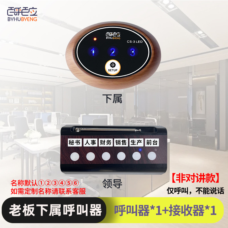호출 1개, 업그레이드 모델 1개(리더 호출 1개, 하위 모델 1개) 비인터콤 모델
