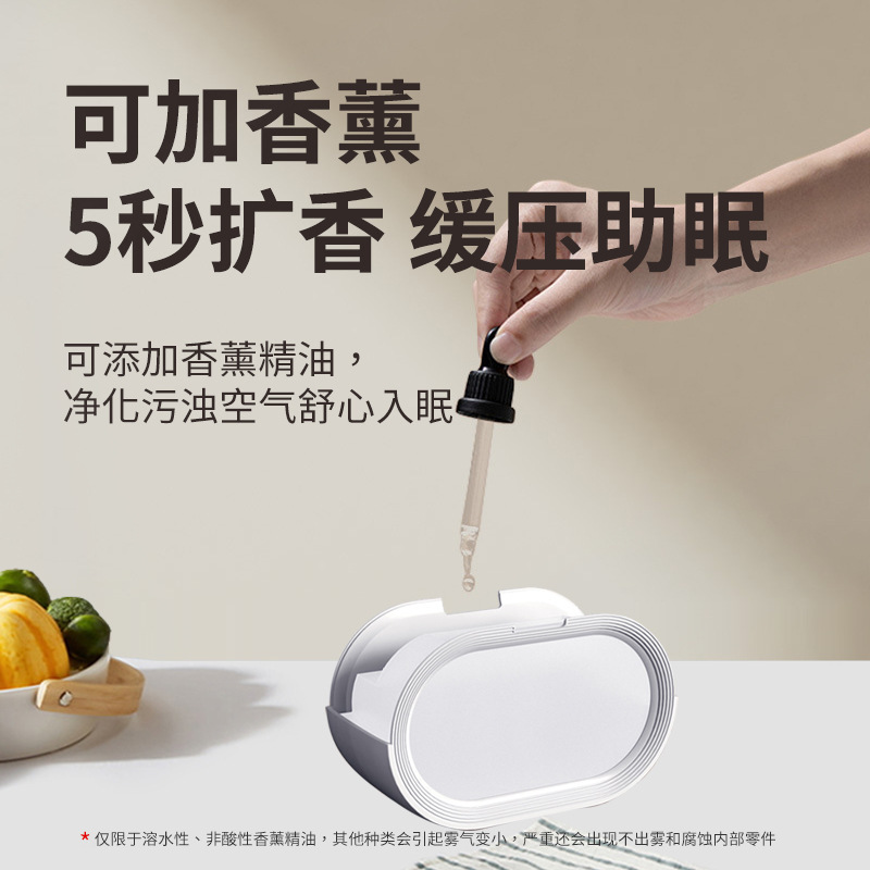 ミニ空気加湿器家庭用大型スプレー寝室サイレントオフィスデスクダブルスプレーポータブル車寝室ルーム|undefined