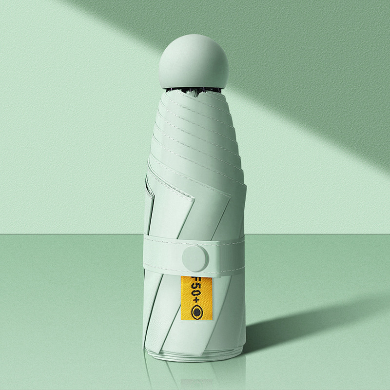 Protección solar 50% de descuento para mujeres sombrillas de cápsula sombrillas