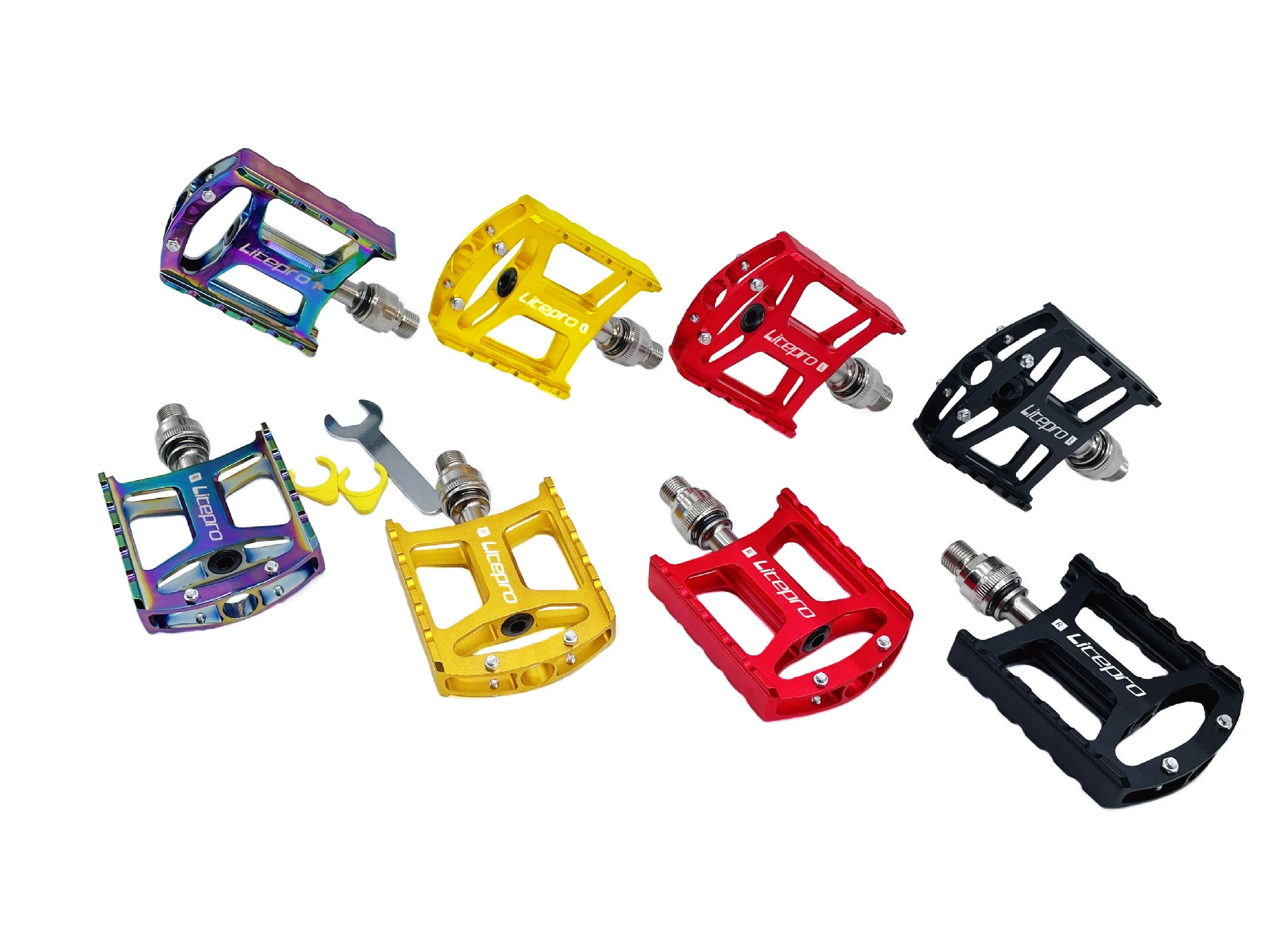 Для небольшой ткани быстросъемная педаль S5 Litepro Складная Автомобильная педаль быстрого выпуска из алюминиевого сплава маленькая педаль буперина