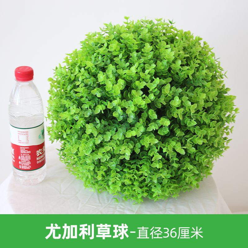 유칼립투스 잔디 공-직경 36cm