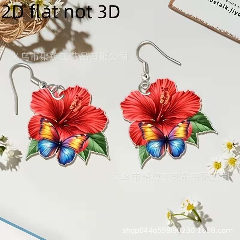 cute acrylic earrings