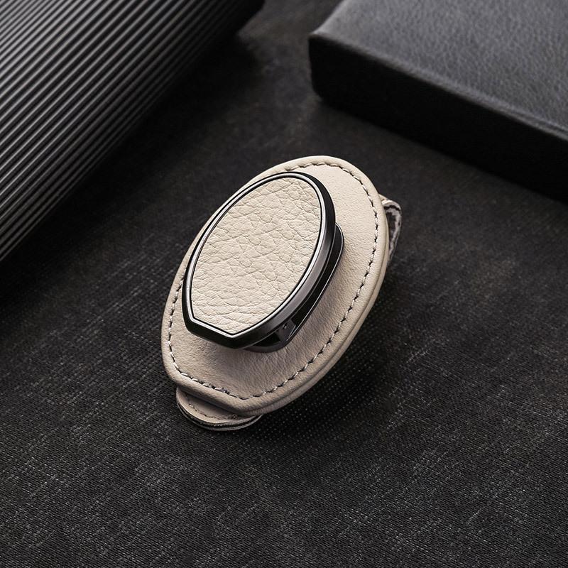 Car Glasses Clip, Car Glasses Frame Leather, Car Visor Storage Box, Sunglasses Clip, New._voghion.com
