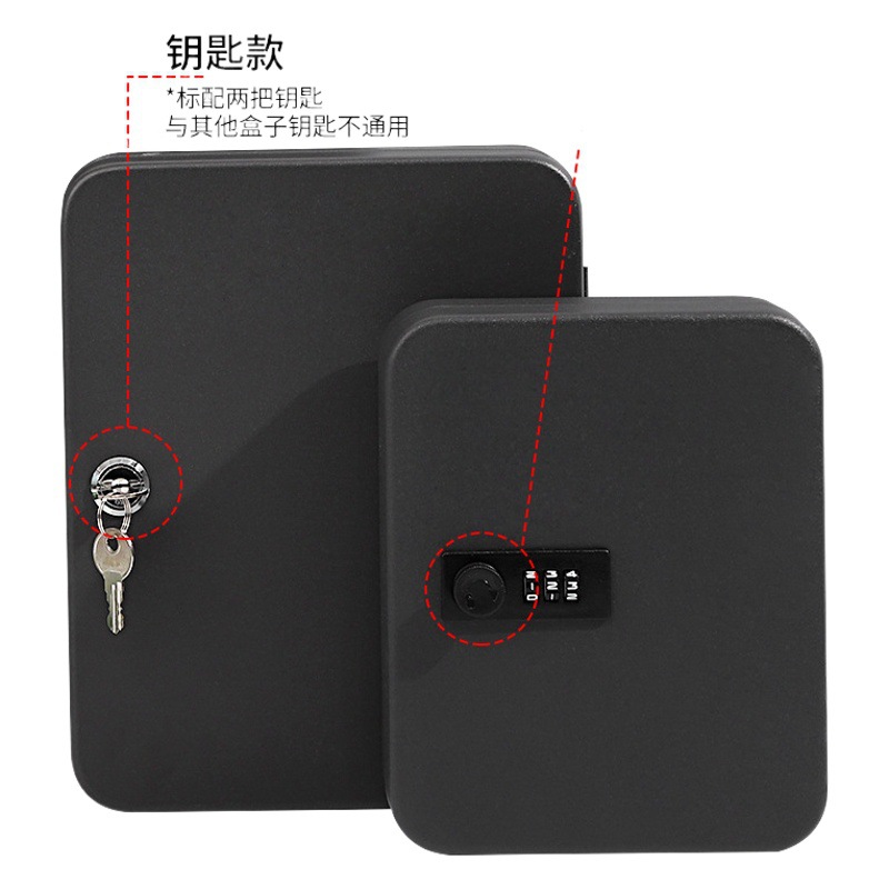 Caja de llave de entrega de una pieza de bienes raíces intermediario clave Gabinete Caja DE GESTIÓN caja de llave de coche montada en la pared caja de hierro