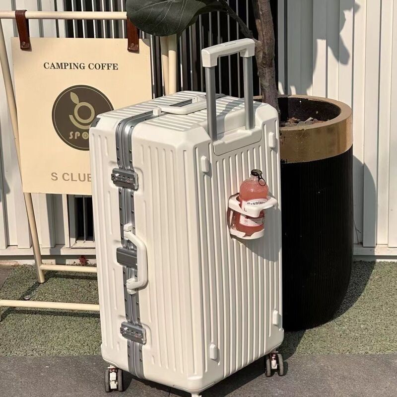 Luggage Suitcase for Women 28inch Large Capacity 30inch Multi-Functional Trolley Case 37-Point Thickeneded Suitcase Male Student Password Box