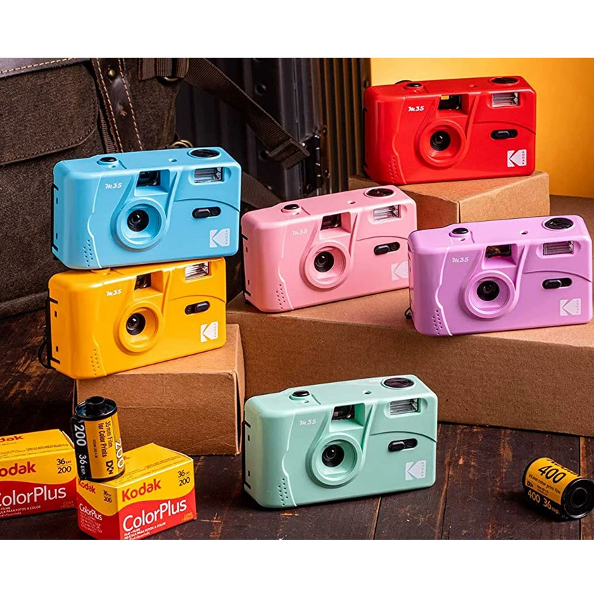Плёночная камера Kodak M35 M38 Fool, многоразовая с катушкой, руководство, винтажная плёнка 501F, подарок