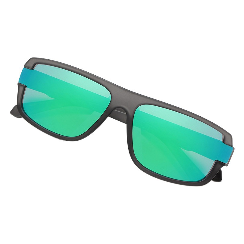 Gafas de sol polarizadas de moda europea y americana gafas de sol de marca de moda coloridas de los hombres TR7536 conductor conducción gafas de sol antideslumbrantes