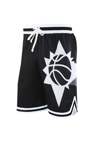 Men's Athletic Shorts American Style Knee-Length Quarter Pants Basketball Quick-Dry Mesh Summer Trend Unisex Belted Casual Pants