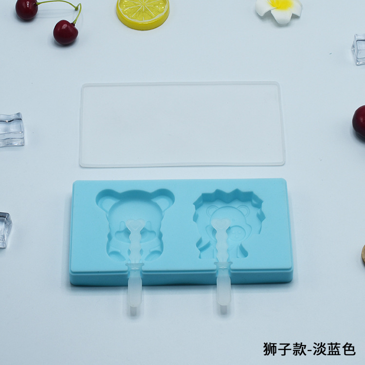 Estilo de León-azul claro