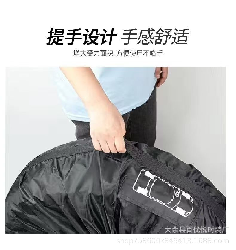Factory Direct Sales 210D Oxford Cloth Adjustable Car Tire Cover Snow Tire Bag Spare Tire Cover Sun Protection Dust Cover