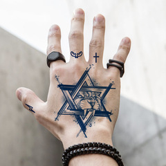 Internet celebrity herbal fruit juice semi-permanent tattoo sticker fruit tattoo sticker waterproof sweatproof wholesale cross-border supply 