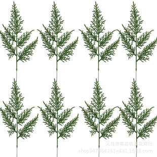 Amazon's new artificial pine needle branches Christmas simulation pine needle leaf Christmas tree decoration accessories artificial handicraft