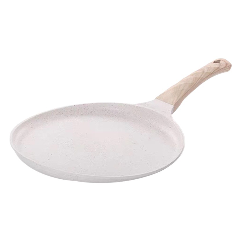 Cruzar la frontera de piedra de maifan sartén de carne hogar huevo pastel panqueque pan antiadherente de múltiples capas de la torta pan de pizza de aluminio