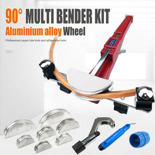 Combination Pipe Bender 6-22mm Manual Silver Aluminum Disc Labor-Saving Ratchet Pushing Machine Ct-999F
