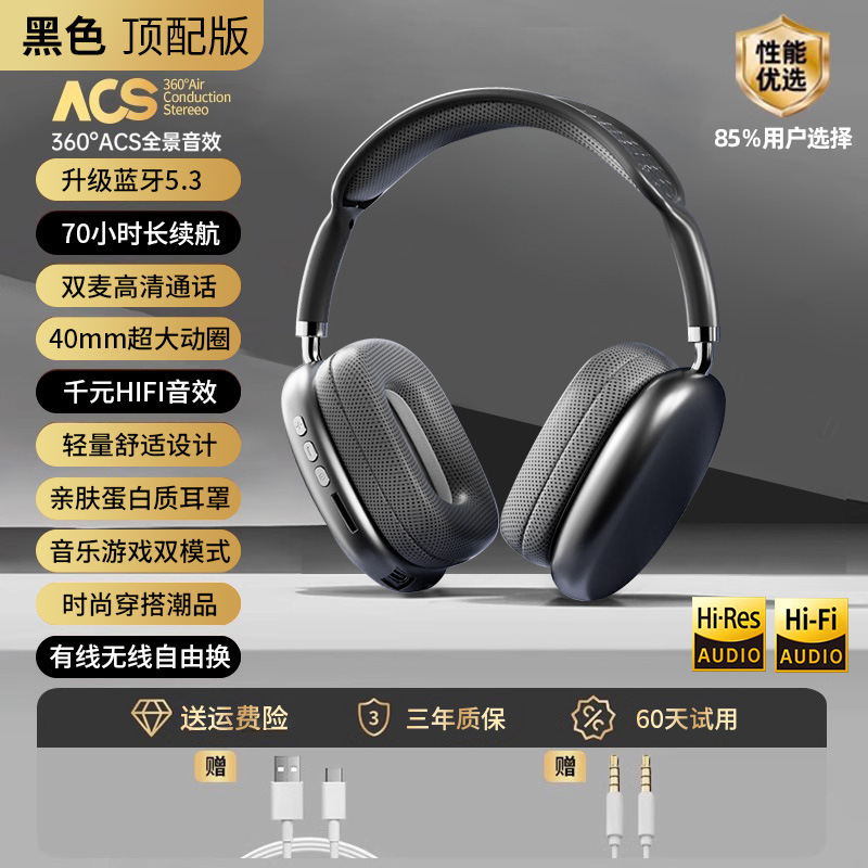 Huaqiangbei 2024 nuevo auricular Bluetooth adecuado para Apple/fruta 15proMax reducción inalámbrica de ruido iPh al por mayor