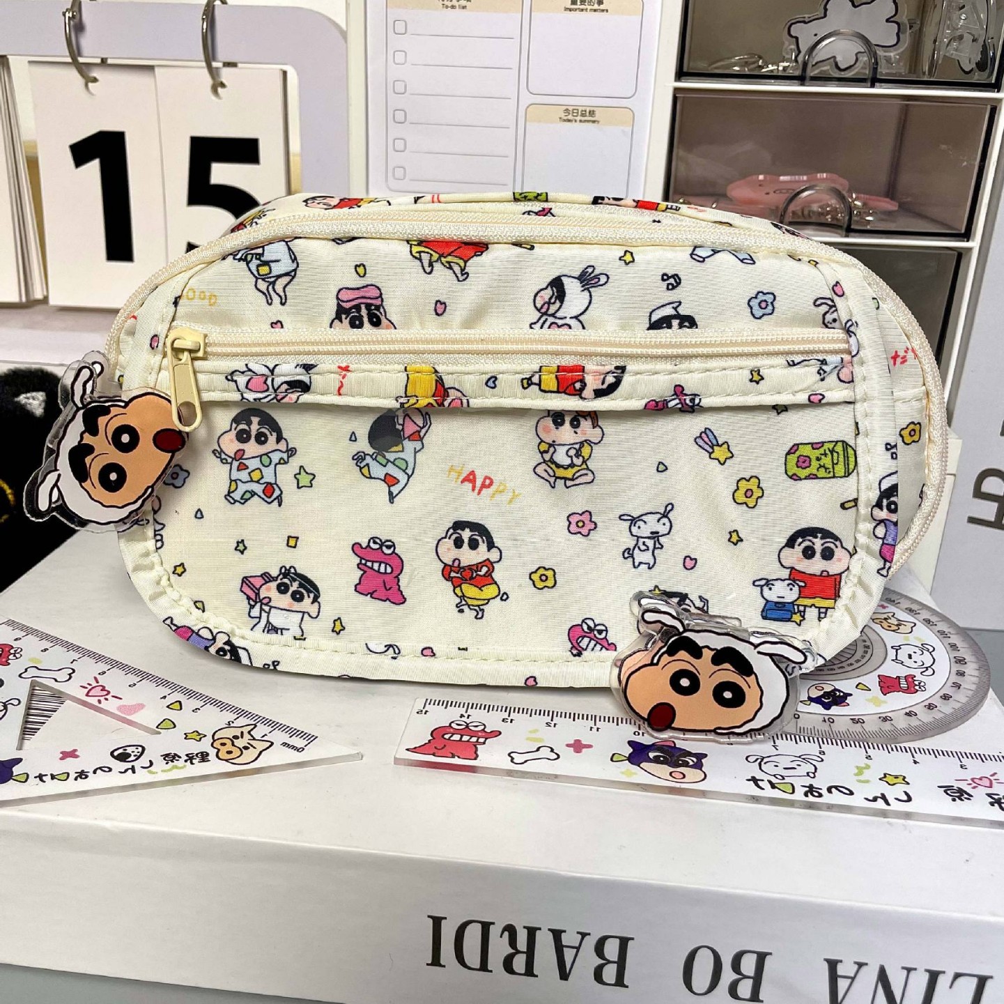 Pao bag crayon shin-chan pencil case
