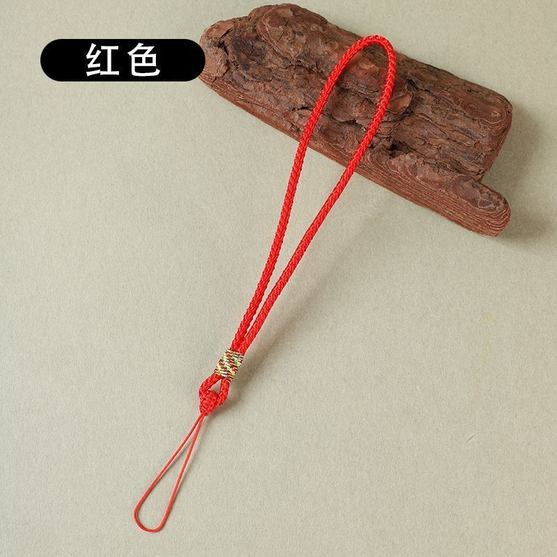 2025新款龙鳞线手机绳手工编织短绳文玩饰品挂绳手机挂件手机腕绳|undefined