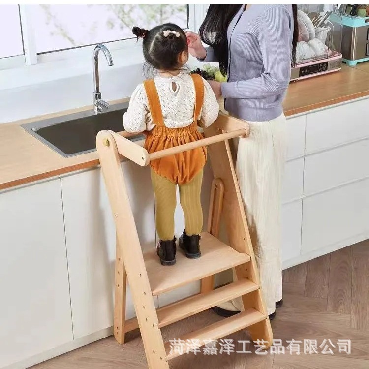 木制学习塔儿童凳洗漱台登高洗手凳阶梯凳卫生间台阶凳
