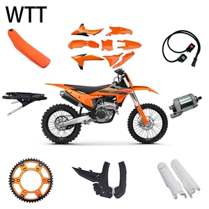 Off-road motosiklet xarici, plastik, modifikasiya və mühərrik hissələri, universal aksesuarlar