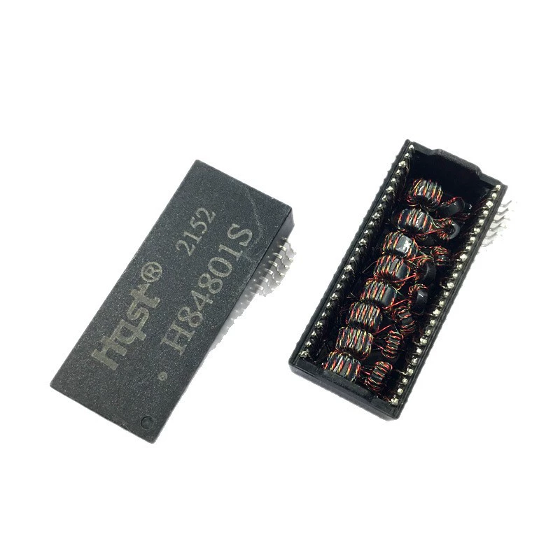 Hqst H84801S замещает PULSE гигабитный двойной порт H5014NL сетевой фильтр/трансформатор SOP48PIN