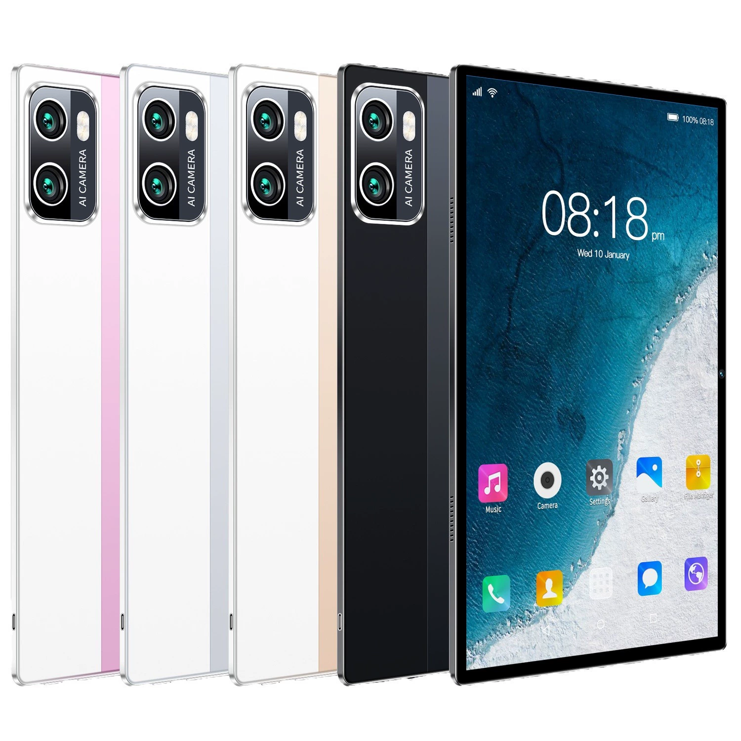 Планшет (P50) Android 10,1″, Google English версия, съёмный межрегиональный SIM‑слот, модель 2024
