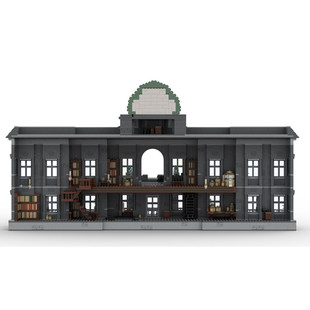 MOC-149065 Наружная стена с внутренней отделкой, Игровое место кукольного домика 5400 номер частицы