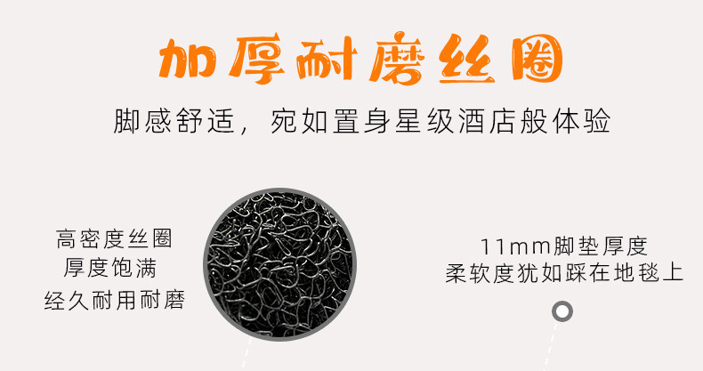 Car Wire Loop Floor Mat Single Piece Cute Cartoon Design for Women Universal Car Carpet Mat Anti-Dirt Easy to Clean for the Driver's Seat