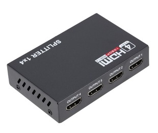 HDMI HD distributor one-to-four video split screen divider 1 in 4 out 1 out 4 1080p 3D